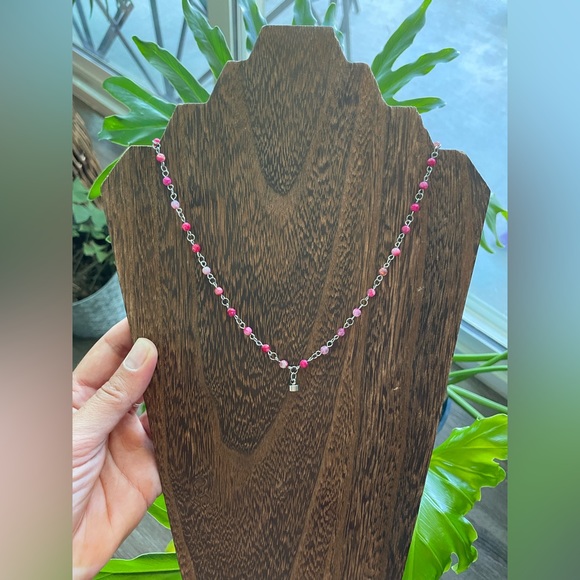 Necklace with 3 Pendants - Picture 4 of 11